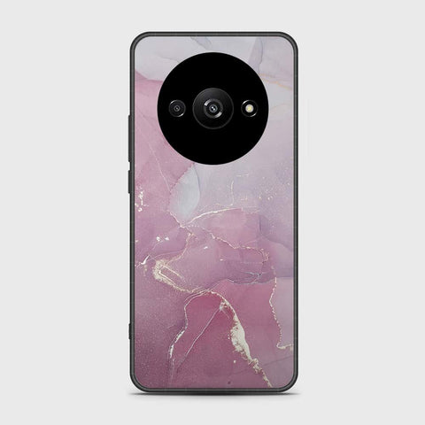 Xiaomi Redmi A3 Cover- Mystic Marble Series - HQ Ultra Shine Premium Infinity Glass Soft Silicon Borders Case