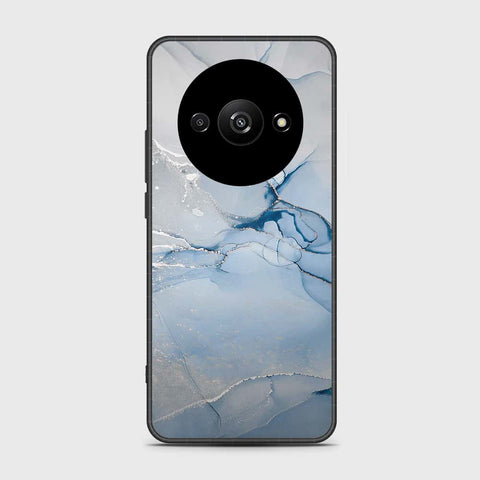 Xiaomi Redmi A3 Cover- Mystic Marble Series - HQ Ultra Shine Premium Infinity Glass Soft Silicon Borders Case