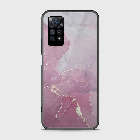 Xiaomi Redmi Note 11 Cover- Mystic Marble Series - HQ Ultra Shine Premium Infinity Glass Soft Silicon Borders Case