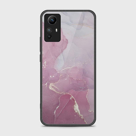 Xiaomi Redmi Note 12S Cover- Mystic Marble Series - HQ Ultra Shine Premium Infinity Glass Soft Silicon Borders Case