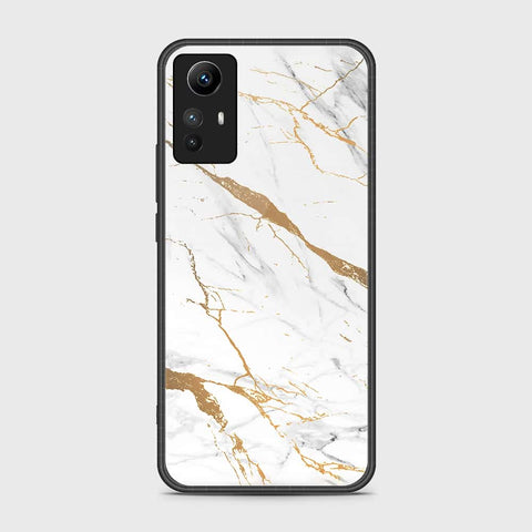 Xiaomi Redmi Note 12S Cover- Mystic Marble Series - HQ Ultra Shine Premium Infinity Glass Soft Silicon Borders Case