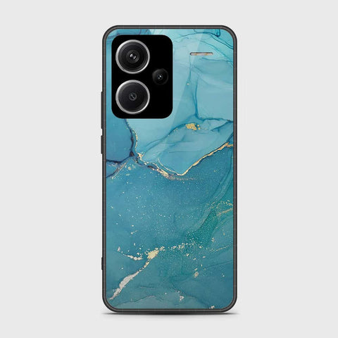 Xiaomi Redmi Note 13 Pro Plus 5G Cover- Mystic Marble Series - HQ Ultra Shine Premium Infinity Glass Soft Silicon Borders Case