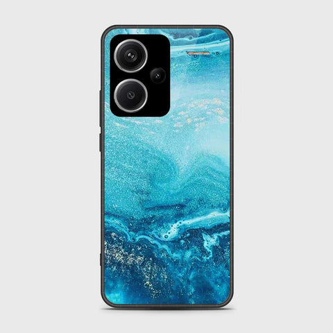 Xiaomi Redmi Note 13 Pro Plus 5G Cover- Mystic Marble Series - HQ Ultra Shine Premium Infinity Glass Soft Silicon Borders Case