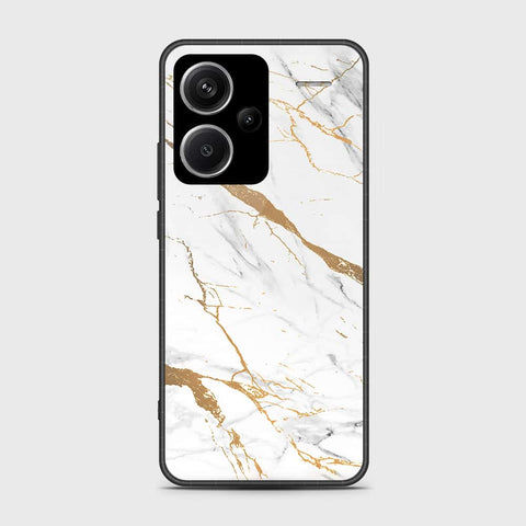 Xiaomi Redmi Note 13 Pro Plus 5G Cover- Mystic Marble Series - HQ Ultra Shine Premium Infinity Glass Soft Silicon Borders Case