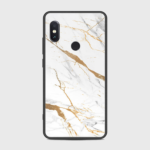 Xiaomi Redmi Note 5 Pro Cover - Mystic Marble Series - HQ Ultra Shine Premium Infinity Glass Soft Silicon Borders Case