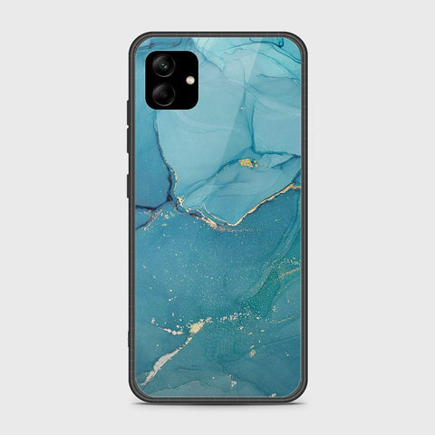 Samsung Galaxy A04e Cover - Mystic Marble Series - HQ Ultra Shine Premium Infinity Glass Soft Silicon Borders Case