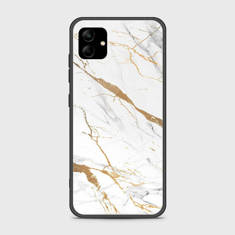 Samsung Galaxy A04e Cover - Mystic Marble Series - HQ Ultra Shine Premium Infinity Glass Soft Silicon Borders Case