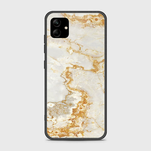 Samsung Galaxy A04e Cover - Mystic Marble Series - HQ Ultra Shine Premium Infinity Glass Soft Silicon Borders Case