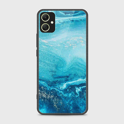 Samsung Galaxy A05 Cover- Mystic Marble Series - HQ Ultra Shine Premium Infinity Glass Soft Silicon Borders Case