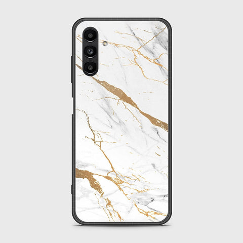 Samsung Galaxy A04s Cover- Mystic Marble Series - HQ Ultra Shine Premium Infinity Glass Soft Silicon Borders Case