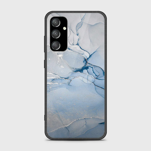 Samsung Galaxy A14 4G Cover- Mystic Marble Series - HQ Ultra Shine Premium Infinity Glass Soft Silicon Borders Case