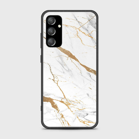 Samsung Galaxy A54 5G Cover- Mystic Marble Series - HQ Ultra Shine Premium Infinity Glass Soft Silicon Borders Case