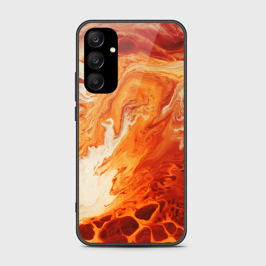 Samsung Galaxy A25 5G Cover- Mystic Marble Series - HQ Ultra Shine Premium Infinity Glass Soft Silicon Borders Case