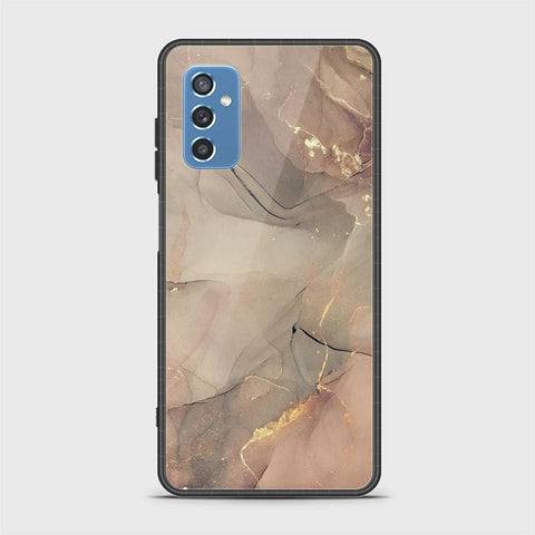 Samsung Galaxy M52 5G Cover- Mystic Marble Series - HQ Ultra Shine Premium Infinity Glass Soft Silicon Borders Case