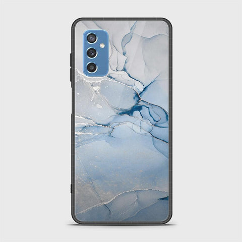 Samsung Galaxy M52 5G Cover- Mystic Marble Series - HQ Ultra Shine Premium Infinity Glass Soft Silicon Borders Case