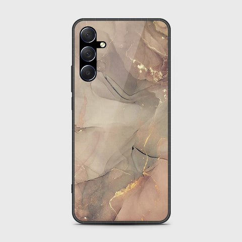 Samsung Galaxy M34 5G Cover- Mystic Marble Series - HQ Ultra Shine Premium Infinity Glass Soft Silicon Borders Case