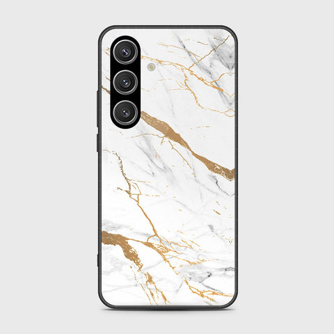 Samsung Galaxy S24 Plus Cover- Mystic Marble Series - HQ Ultra Shine Premium Infinity Glass Soft Silicon Borders Case