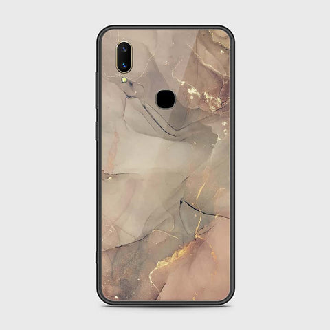 Vivo Z3 Cover- Mystic Marble Series - HQ Ultra Shine Premium Infinity Glass Soft Silicon Borders Case