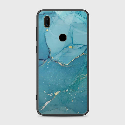 Vivo Z3 Cover- Mystic Marble Series - HQ Ultra Shine Premium Infinity Glass Soft Silicon Borders Case