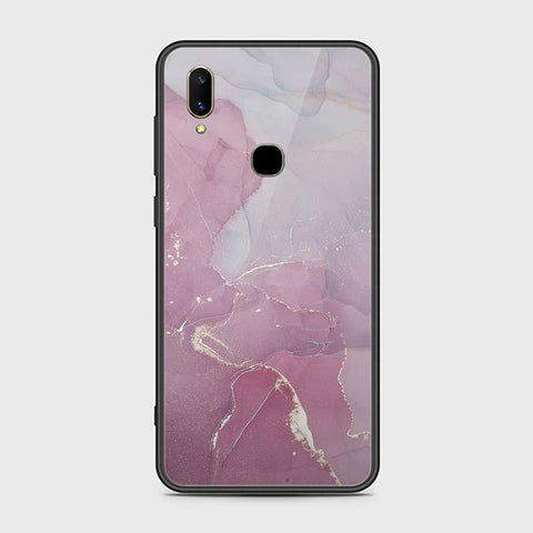 Vivo Z3 Cover- Mystic Marble Series - HQ Ultra Shine Premium Infinity Glass Soft Silicon Borders Case