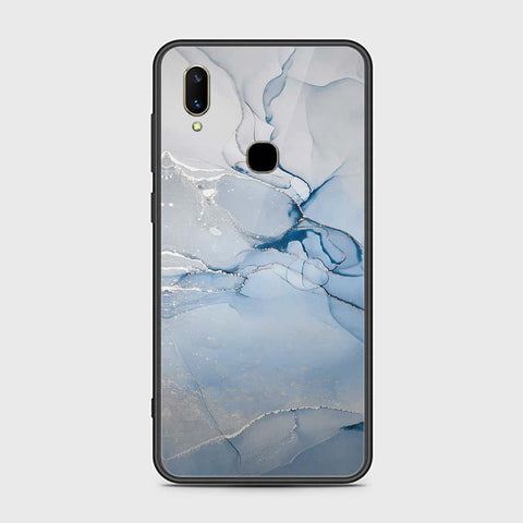 Vivo Z3 Cover- Mystic Marble Series - HQ Ultra Shine Premium Infinity Glass Soft Silicon Borders Case