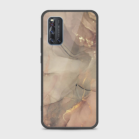 Vivo V19 Cover- Mystic Marble Series - HQ Ultra Shine Premium Infinity Glass Soft Silicon Borders Case