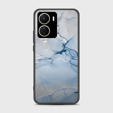 Vivo Y16 Cover- Mystic Marble Series - HQ Ultra Shine Premium Infinity Glass Soft Silicon Borders Case