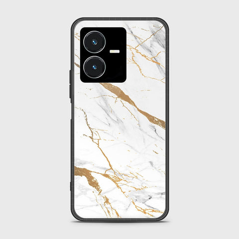 Vivo Y22s Cover- Mystic Marble Series - HQ Ultra Shine Premium Infinity Glass Soft Silicon Borders Case