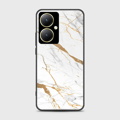 Vivo Y35 Plus Cover- Mystic Marble Series - HQ Ultra Shine Premium Infinity Glass Soft Silicon Borders Case