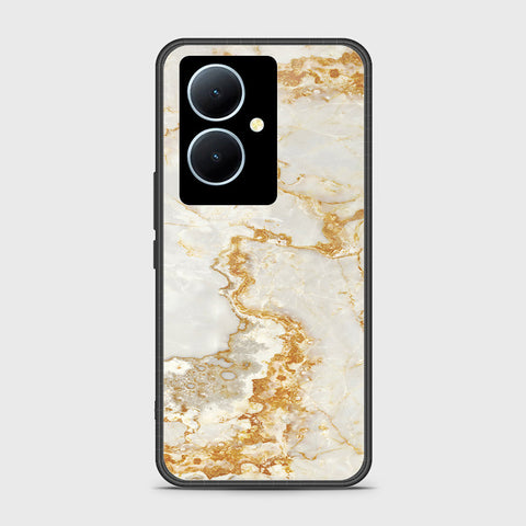 Vivo Y78 Plus 5G Cover - Mystic Marble Series - HQ Ultra Shine Premium Infinity Glass Soft Silicon Borders Case