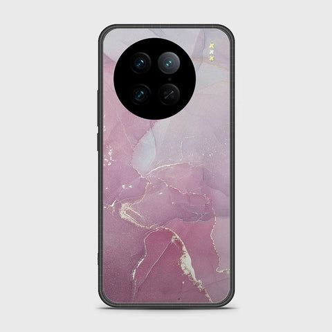 Vivo X90 Pro Cover - Mystic Marble Series - HQ Ultra Shine Premium Infinity Glass Soft Silicon Borders Case