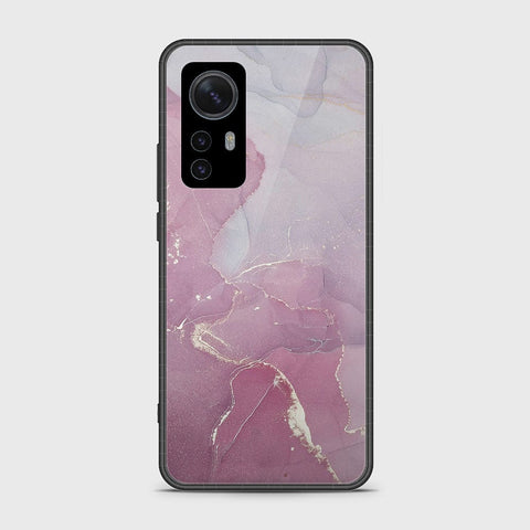 Xiaomi 12 Cover- Mystic Marble Series - HQ Ultra Shine Premium Infinity Glass Soft Silicon Borders Case