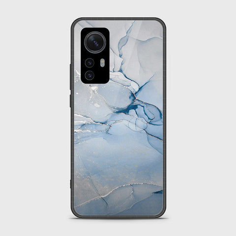 Xiaomi 12 Cover- Mystic Marble Series - HQ Ultra Shine Premium Infinity Glass Soft Silicon Borders Case