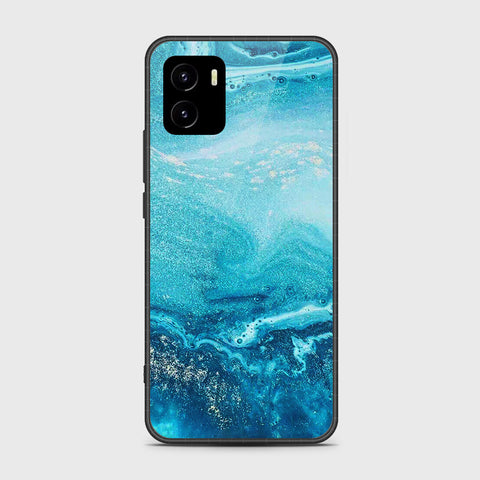 Vivo Y10 Cover- Mystic Marble Series - HQ Ultra Shine Premium Infinity Glass Soft Silicon Borders Case