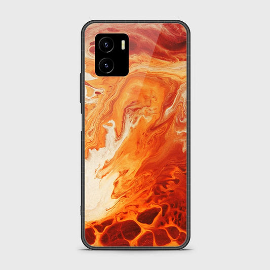 Vivo Y15c Cover - Mystic Marble Series - HQ Ultra Shine Premium Infinity Glass Soft Silicon Borders Case