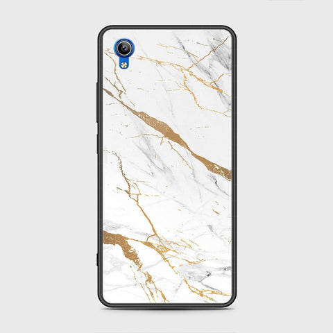 Vivo Y91C Cover - Mystic Marble Series - HQ Ultra Shine Premium Infinity Glass Soft Silicon Borders Case