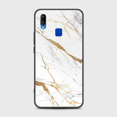 Vivo Y91i Cover- Mystic Marble Series - HQ Ultra Shine Premium Infinity Glass Soft Silicon Borders Case