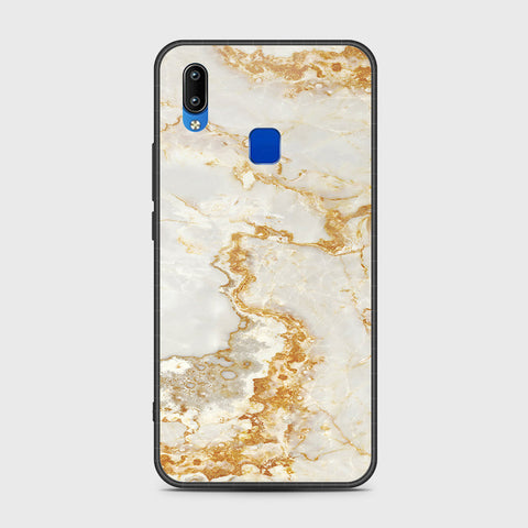 Vivo Y91i Cover- Mystic Marble Series - HQ Ultra Shine Premium Infinity Glass Soft Silicon Borders Case