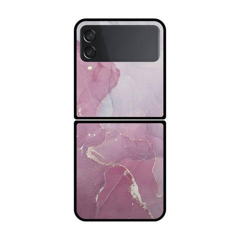 Samsung Galaxy Z Flip 3 5G Cover- Mystic Marble Series - HQ Premium Shine Durable Shatterproof Case