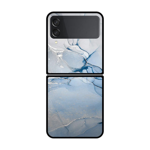 Samsung Galaxy Z Flip 3 5G Cover- Mystic Marble Series - HQ Premium Shine Durable Shatterproof Case