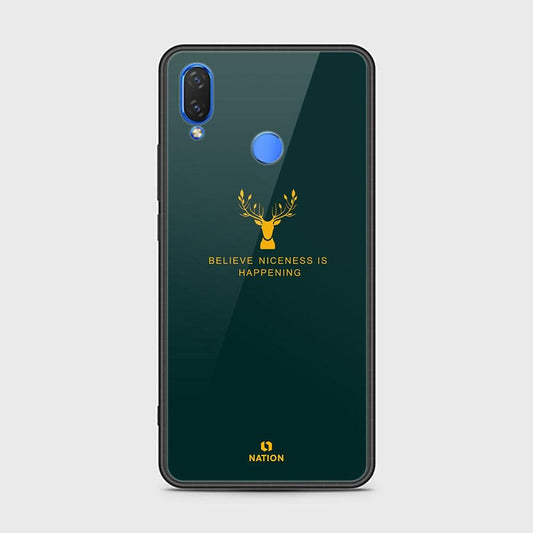 Huawei Y9 2019 Cover - Nice Series - HQ Ultra Shine Premium Infinity Glass Soft Silicon Borders Case