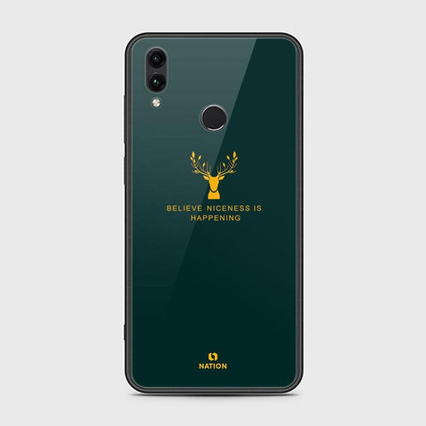 Huawei Honor 10 Lite Cover - Nice Series - HQ Ultra Shine Premium Infinity Glass Soft Silicon Borders Case