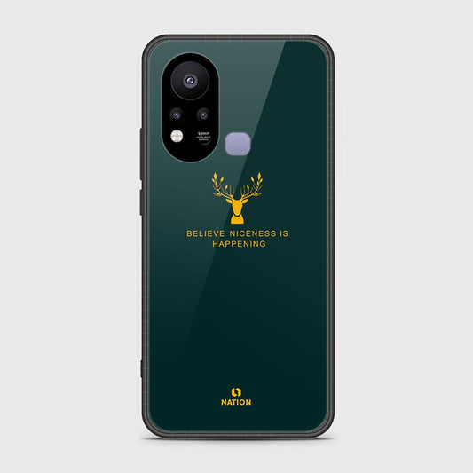 Infinix Hot 11s Cover- Nice Series - HQ Ultra Shine Premium Infinity Glass Soft Silicon Borders Case