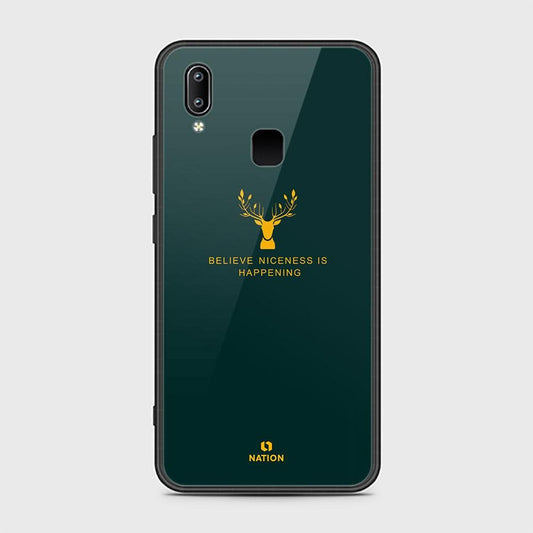 Vivo Y95 Cover - Nice Series - HQ Ultra Shine Premium Infinity Glass Soft Silicon Borders Case