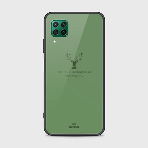 Huawei P40 Lite Cover - Nice Series - HQ Ultra Shine Premium Infinity Glass Soft Silicon Borders Case