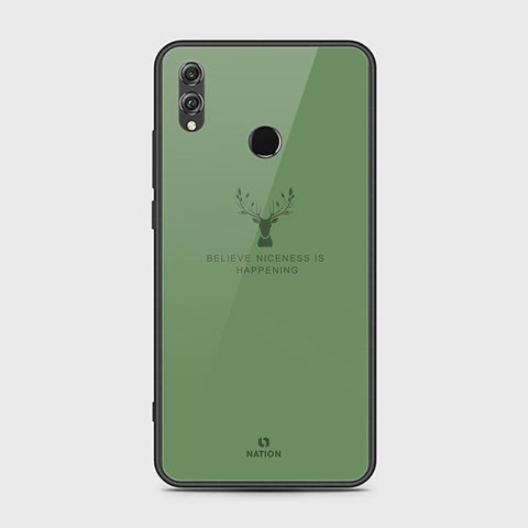Huawei Honor 8X Cover - Nice Series - HQ Ultra Shine Premium Infinity Glass Soft Silicon Borders Case
