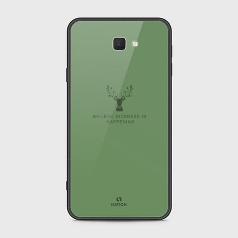 Samsung Galaxy J7 Prime Cover - Nice Series - HQ Ultra Shine Premium Infinity Glass Soft Silicon Borders Case