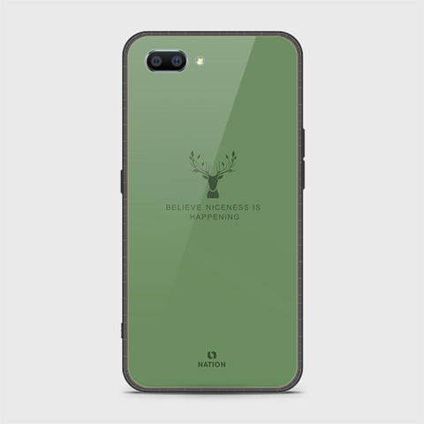 Oppo A12e Cover - Nice Series - HQ Ultra Shine Premium Infinity Glass Soft Silicon Borders Case