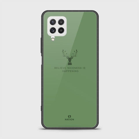 Samsung Galaxy M22 Cover - Nice Series - HQ Ultra Shine Premium Infinity Glass Soft Silicon Borders Case