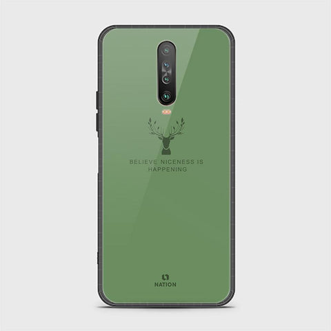 Xiaomi Redmi K30 Cover - Nice Series - HQ Ultra Shine Premium Infinity Glass Soft Silicon Borders Case